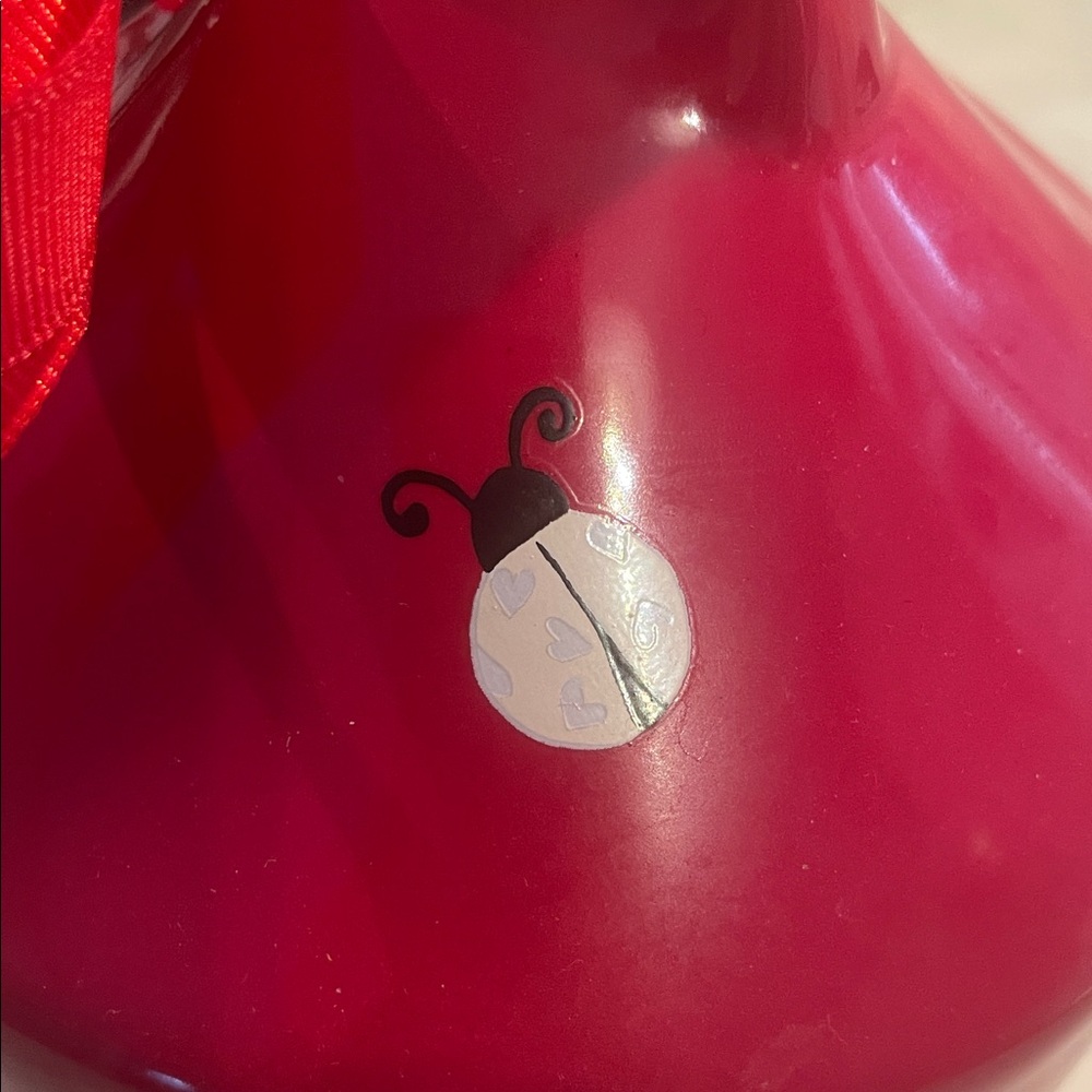NWT Rae Dunn Red Birdhouse - Picture 7 of 8